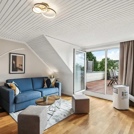 Appartement Neu! Design -yellow Octopus-